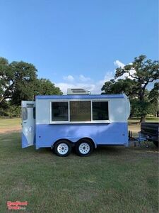 Ready to Sell 7' x 12' Shaved Ice Concession Trailer / Mobile Snowball Business