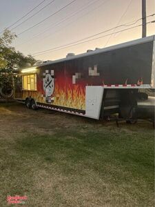 Huge - 40' 2010 Barbecue Concession Trailer with Porch
