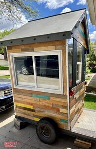 CUTE 2016 7' x  8' Sno Shack Cotton Candy / Shaved Ice Concession Trailer