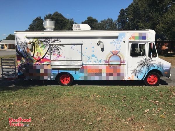 Very Clean Chevrolet Step Van Kitchen Food Truck / Used Mobile Kitchen