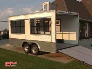 2008 Cargo Craft Concession / Utility Trailer with “ V “ Front for Easy Hauling & Extra Space - Never Used
