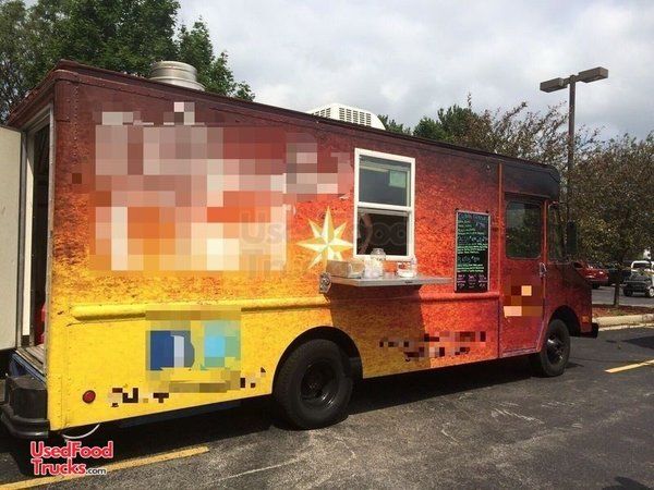 Used Chevrolet Well-Equipped P30 Step Van Mobile Kitchen Food Truck