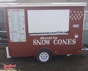 Well Equipped - 2000 6' x 10' Shaved Ice Concession Trailer | Snow cone Trailer