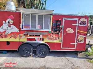 2018 6' x 18' Kitchen Food Concession Trailer with Pro-Fire Suppression
