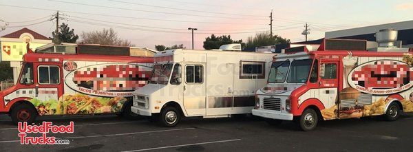 Custom-Built 2019 - 24' Step Van Food Trucks / Customized Mobile Kitchen Units