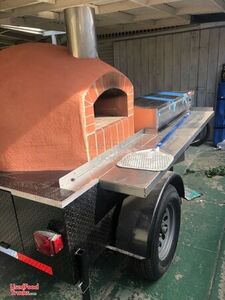 Lightly Used Wood-Fired Pizza Trailer / Brick Oven Pizza Trailer