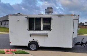 LIKE NEW - 2021 7' x 14' Kitchen Food Concession Trailer with Pro-Fire System