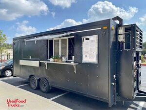 Turnkey - 8' x 20' Kitchen Food Concession Trailer with Pro-Fire Suppression