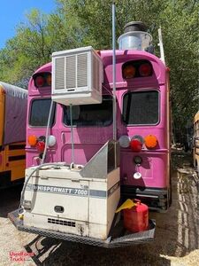 Inspected International Bluebird Used Diesel Food Truck w/ Wood Fired Tandoor