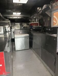 Used Chevy 35' Step Van Kitchen Food Truck with Pro-Fire Suppression