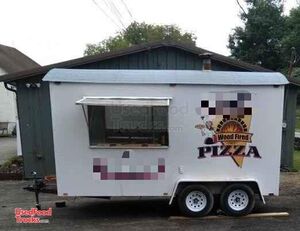 Turnkey 2014 - 7.5' x 14' Wood-Fired Pizza Trailer / Mobile Pizza Unit