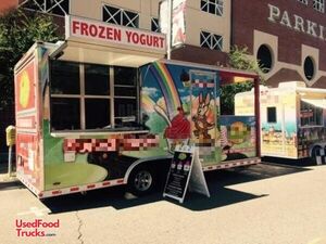 Turn Key - 2006 8' x 15' Ice Cream Trailer | Mobile Vending Unit