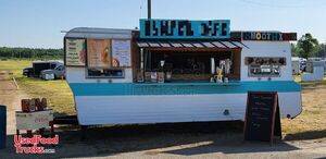 Vintage 1969 - 8' x 16' Camper Coffee + Espresso Trailer | Beverage Trailer