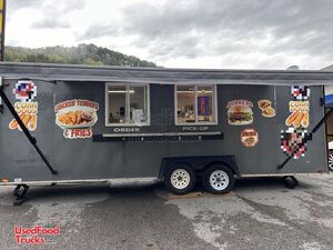 TURNKEY - 8.5' x 24' Haulmark Kitchen Food Concession Trailer | Mobile Food Unit