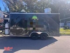 Like-New - 2022 16' Kitchen Food Concession Trailer with Pro-Fire Suppression