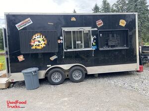 Like-New - 2021 8' x 18' Kitchen Food Concession Trailer with Pro-Fire Suppression