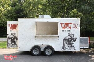 Like New - 2024 7' x 14' Anvil Concession Trailer | Mobile Vending Unit