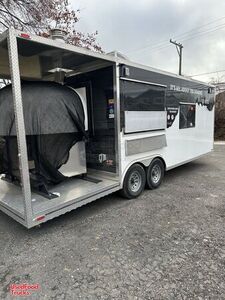 2022 8.5' x 24' Pizza Concession Trailer w/ Authentic Mugnaini Wood-Fired Brick Oven