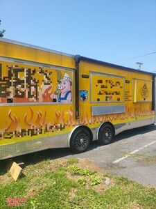 2021 - 26' Food Concession Trailer with Porch and Bathroom