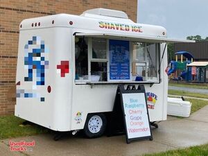 TURNKEY - Fibrecore 2009 7' x 10' Shaved Ice Concession Trailer Lightweight Snowball Trailer