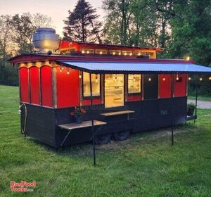 Like New - 2021 8   x 20   Custom Built Kitchen Trolley Style Concession Trailer