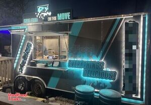2024 - 8.5' x 18' Pizza Food Trailer with Fire Suppression System | Concession Trailer