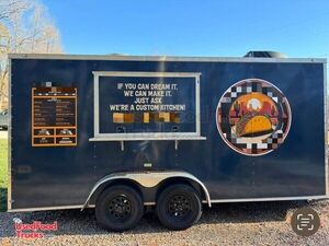 2025 9' x 18' Food Kitchen Concession Trailer Mobile Vending Unit