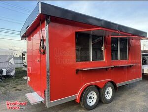 NEW - 8' x 16' Kitchen Food Concession Trailer with Pro-Fire Suppression