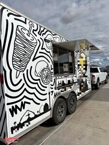 8.5' x 18' Kitchen Food Concession Trailer with Fire Suppression System