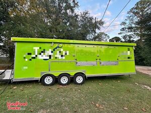 Like New 2021 - 8' x 36' Kitchen Food Concession Trailer with Pro-Fire Suppression