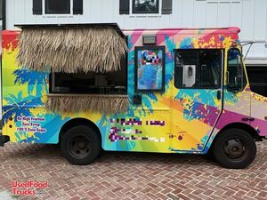 Authentic Hawaiian Shave Ice Truck Turnkey Business STOCKED Low Miles Diesel GMC Workhorse