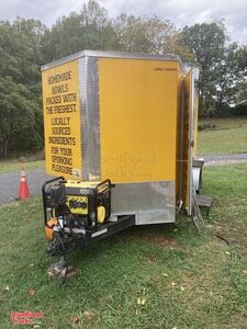 2018 - 7' x 16' Cargo Food Concession Trailer with Pro-Fire System