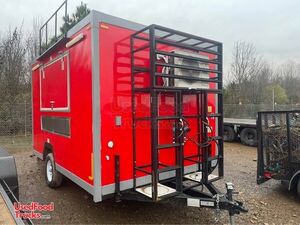 2023 7' x 12' Kitchen Food Concession Trailer | Mobile Food Unit