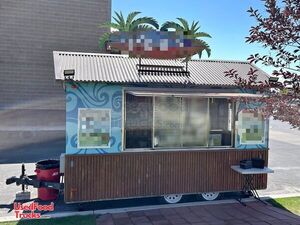 Well Equipped - Shaved Ice Trailer Snowball Concession Trailer