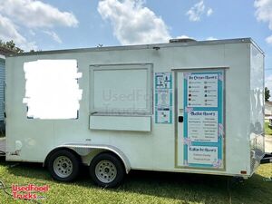 2024 7' x 16' Ice Cream and Slushie Trailer | Concession Trailer