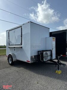 NEW - 2024 7' x 10' Compact Kitchen Food Concession Trailer Mobile Food Unit