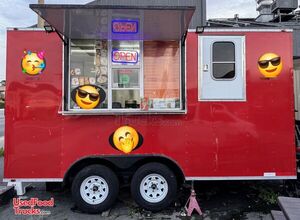 Like New - 2023 8' x 14' Kitchen Food Trailer with Fire Suppression System