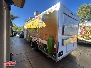 2017 8.4' x 22.3' Kitchen Food Concession Trailer with Pro Fire System