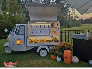 Like New - 2024 Piaggio Ape Mobile Tap Tricycle Beverage Concession Unit