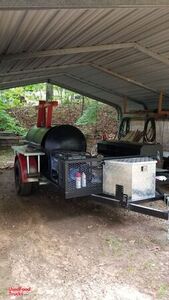 2021 Custom Built Pull Behind 16' BBQ Smoker And Grill