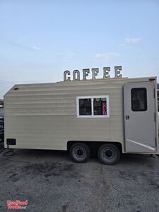 Turn Key Business - 2022 7' x 15' Coffee & Shaved Ice Trailer