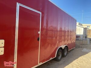 NEW - 2017 8.5' x 24' Cargo Craft Brick-Oven Pizza Concession Trailer with Bathroom