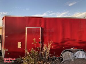 NEW - 2017 8.5' x 24' Cargo Craft Brick-Oven Pizza Concession Trailer with Bathroom