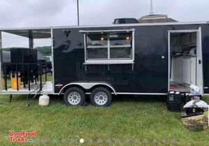 2019 Freedom 8.6' x 24' Kitchen Food Concession Trailer with Porch + Pro-Fire System