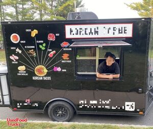 Like New - 2023 8.5' x 12' Kitchen Food Trailer with Fire Suppression System