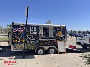 2016 7' x 14' Kitchen Food Concession Trailer with Pro-Fire System