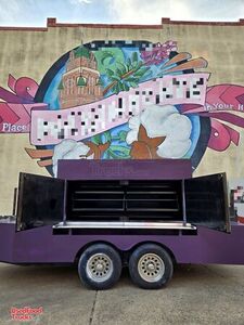 Barely Used 2025 - Custom Rotisserie Smoker Open BBQ Smoker Barbecue Food Trailer