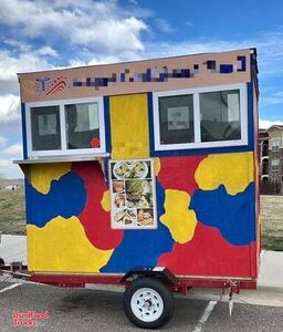 Compact - 2024 4.5' x 8' Concession Trailer | Mobile Vending Unit