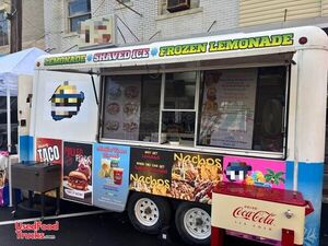 7' x 14' Shaved Ice Trailer Snowball Concession Trailer