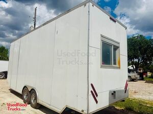 2021 8' x 24' Custom Extra Height Barely Used Food Concession Trailer